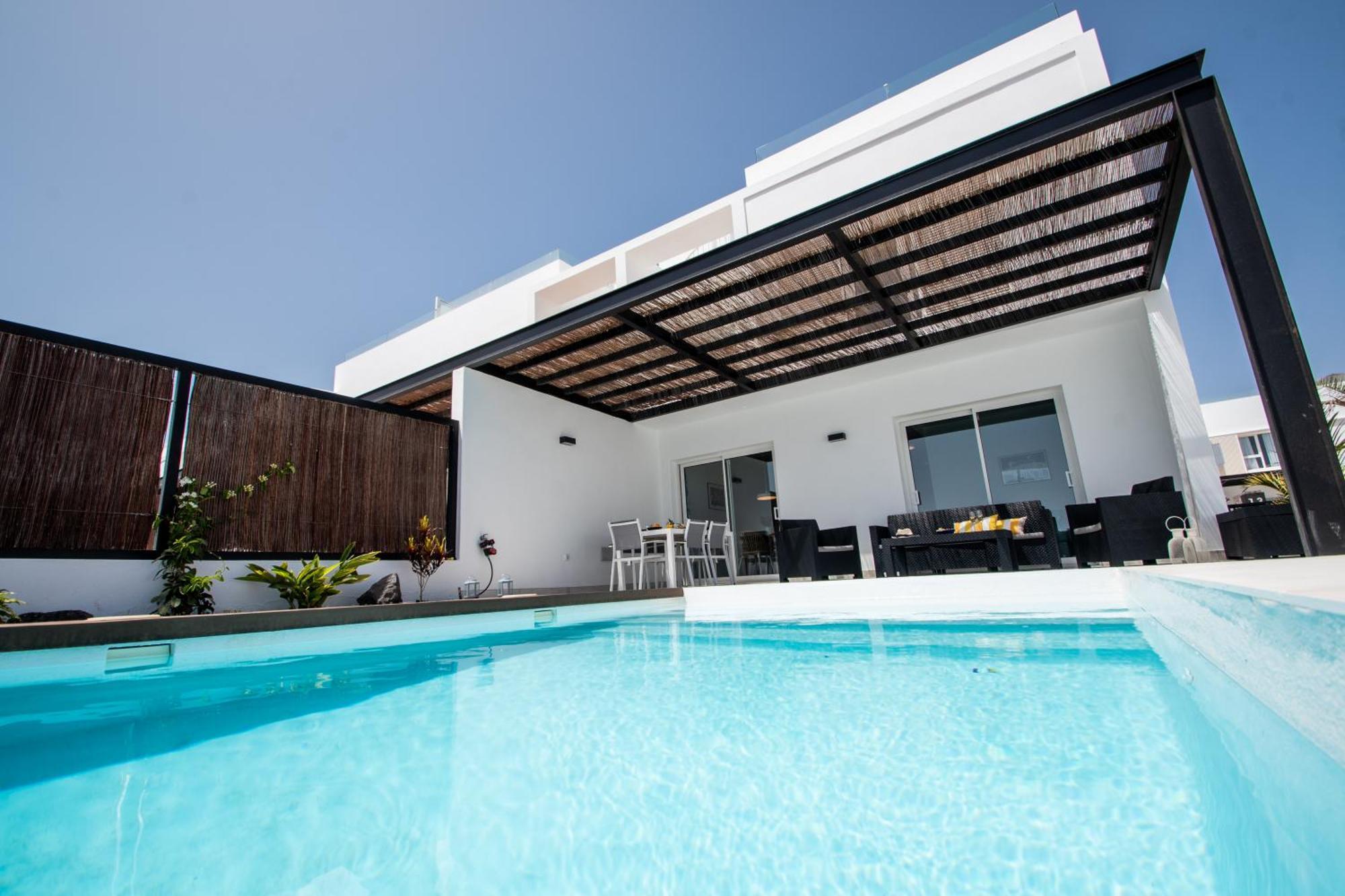 Serena Villa 38 - Heated Pool, Sea Views, Ac, High Speed Internet Playa Blanca  Exteriér fotografie