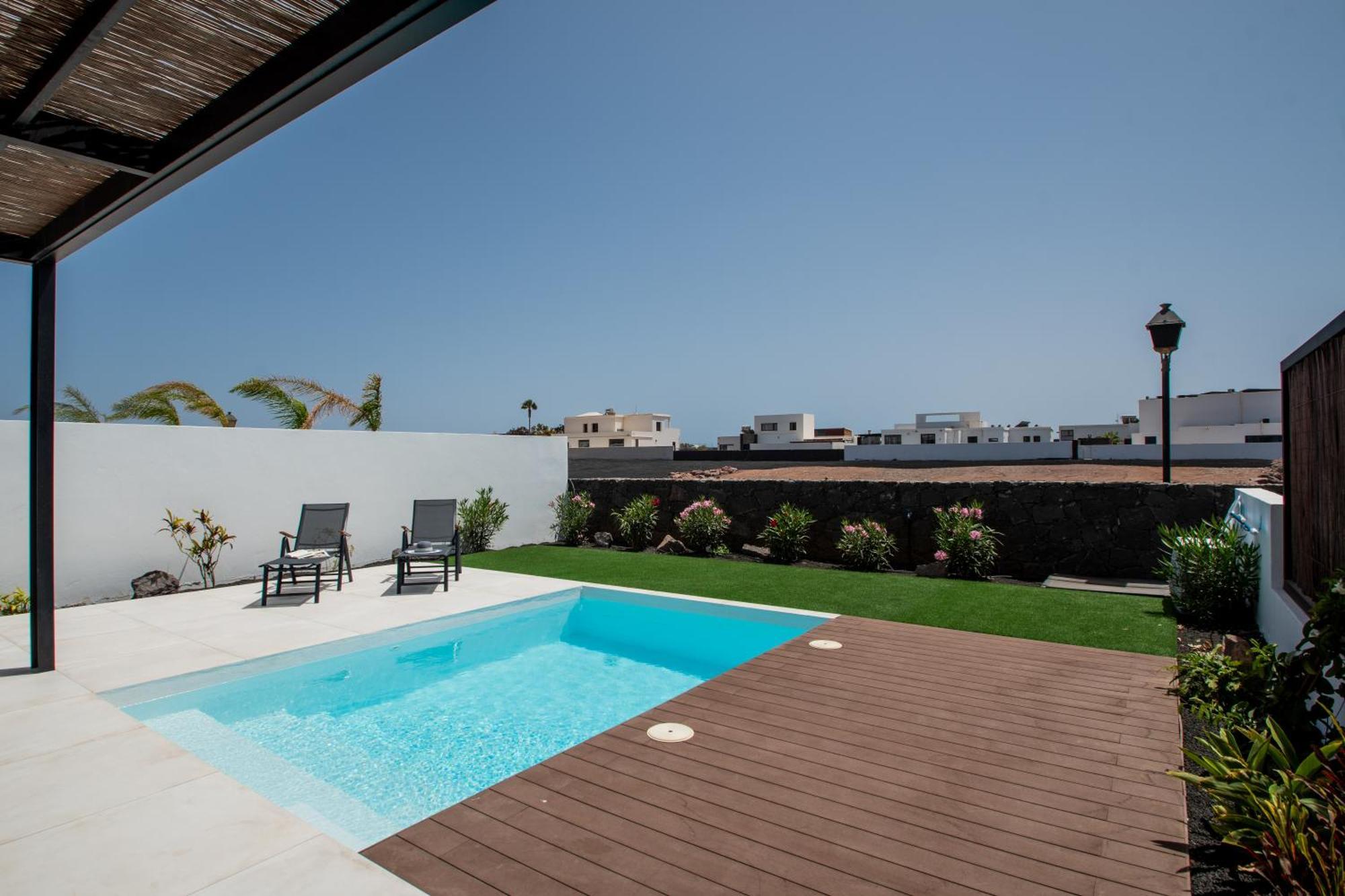 Serena Villa 38 - Heated Pool, Sea Views, Ac, High Speed Internet Playa Blanca  Exteriér fotografie