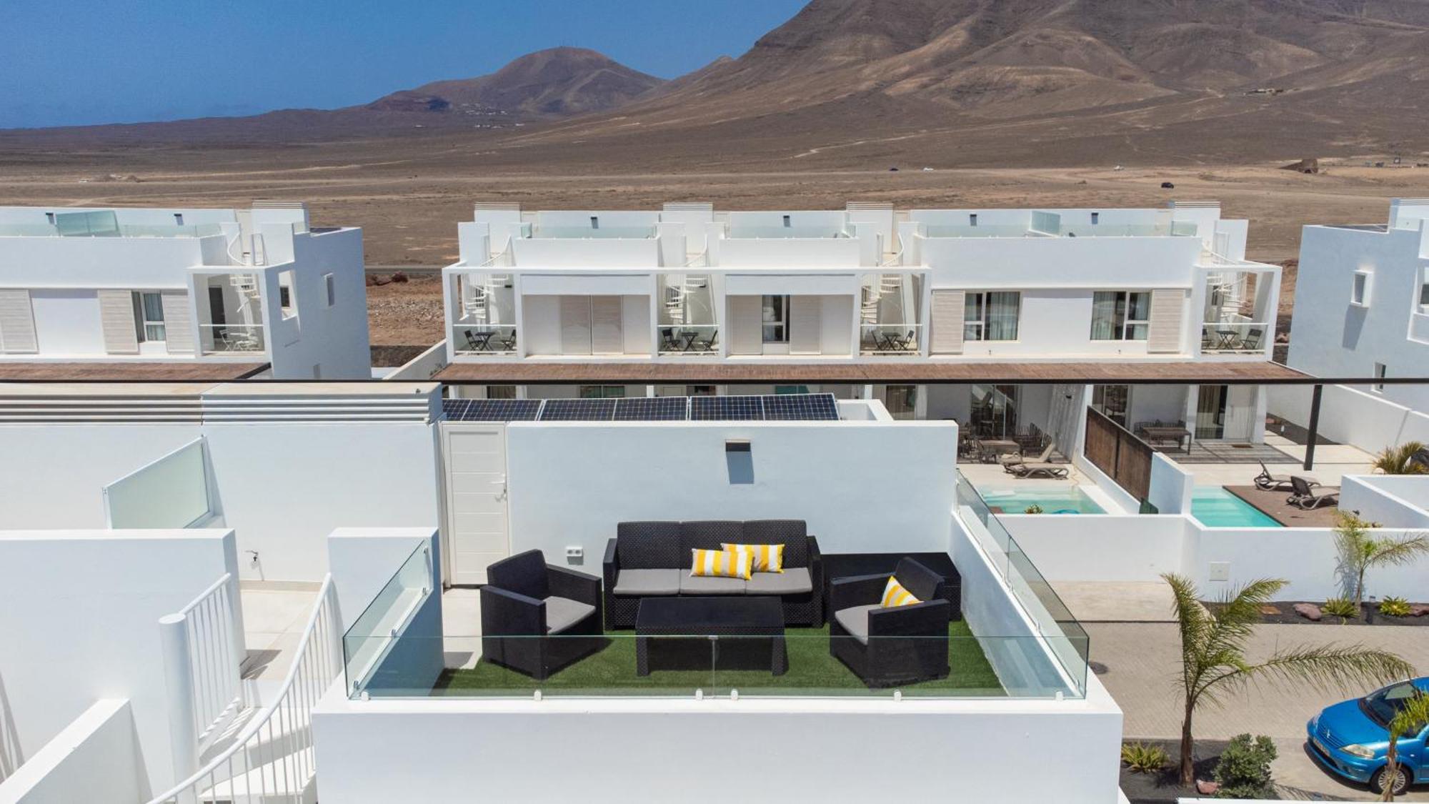 Serena Villa 38 - Heated Pool, Sea Views, Ac, High Speed Internet Playa Blanca  Exteriér fotografie