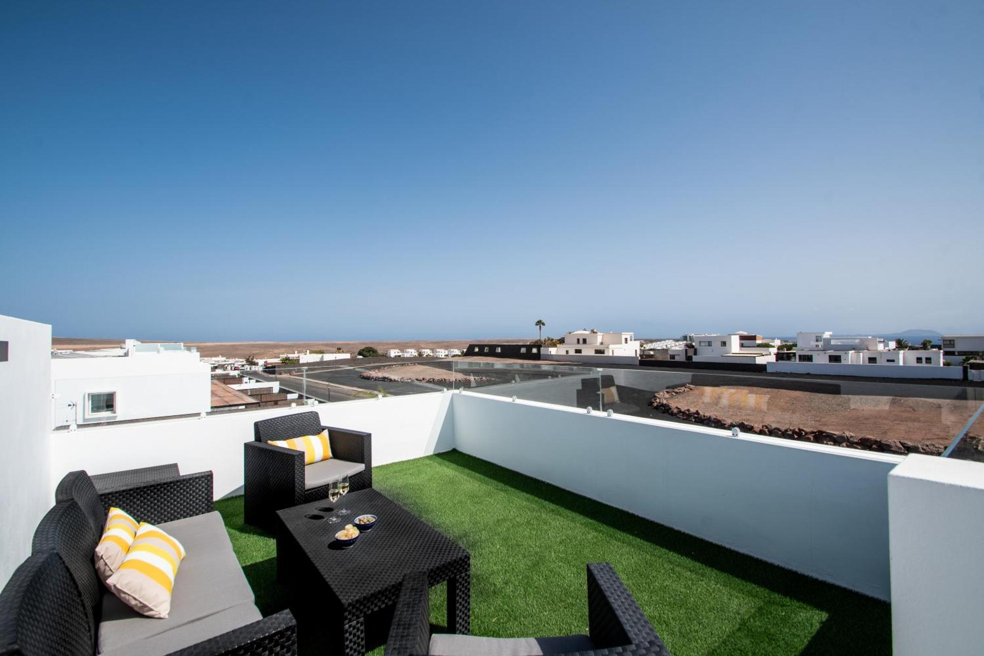 Serena Villa 38 - Heated Pool, Sea Views, Ac, High Speed Internet Playa Blanca  Exteriér fotografie